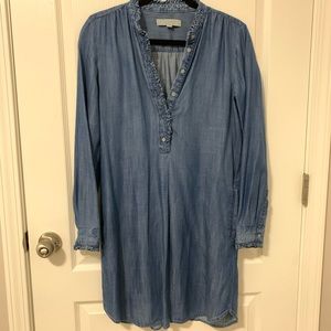 Denim Long Sleeve Dress